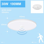 lampe led moderne 20w 30w ip65 détecteur mouvement étanche 220v