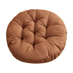 coussin rond épais couleur unie antidérapant tapis tatami doux polyester coton moderne toilette sieste