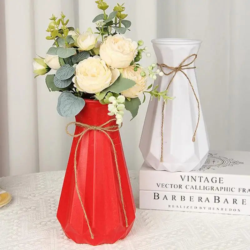 vases modernes texturés couleurs blanc vert rouge rose orange décoration intérieure extérieure minimaliste