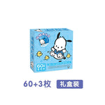stickers kawaii dessins animés hello kitty cinnamoroll pom pom purin enfants adolescents transparents