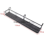 étagère murale noire moderne grille florale clips suspension plante pot assemblage économique