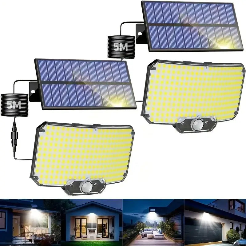lampe solaire induction blanc grille led moderne adhésif panneau solaire câble connecteurextérieur