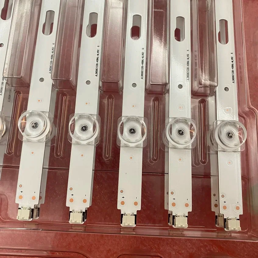 bandes led blanc modernes clips transparents trou fixation certification rohs ul 1303mm