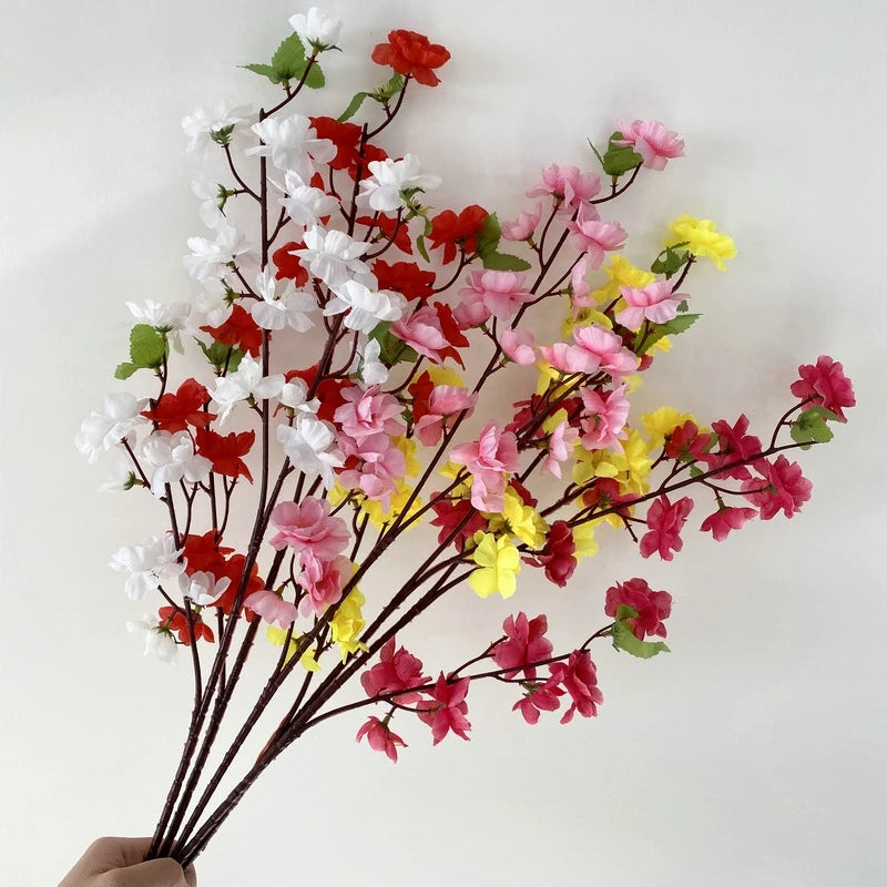 bouquet artificiel fleurs simples modernes vase intérieur décoration maison anniversaire mariage