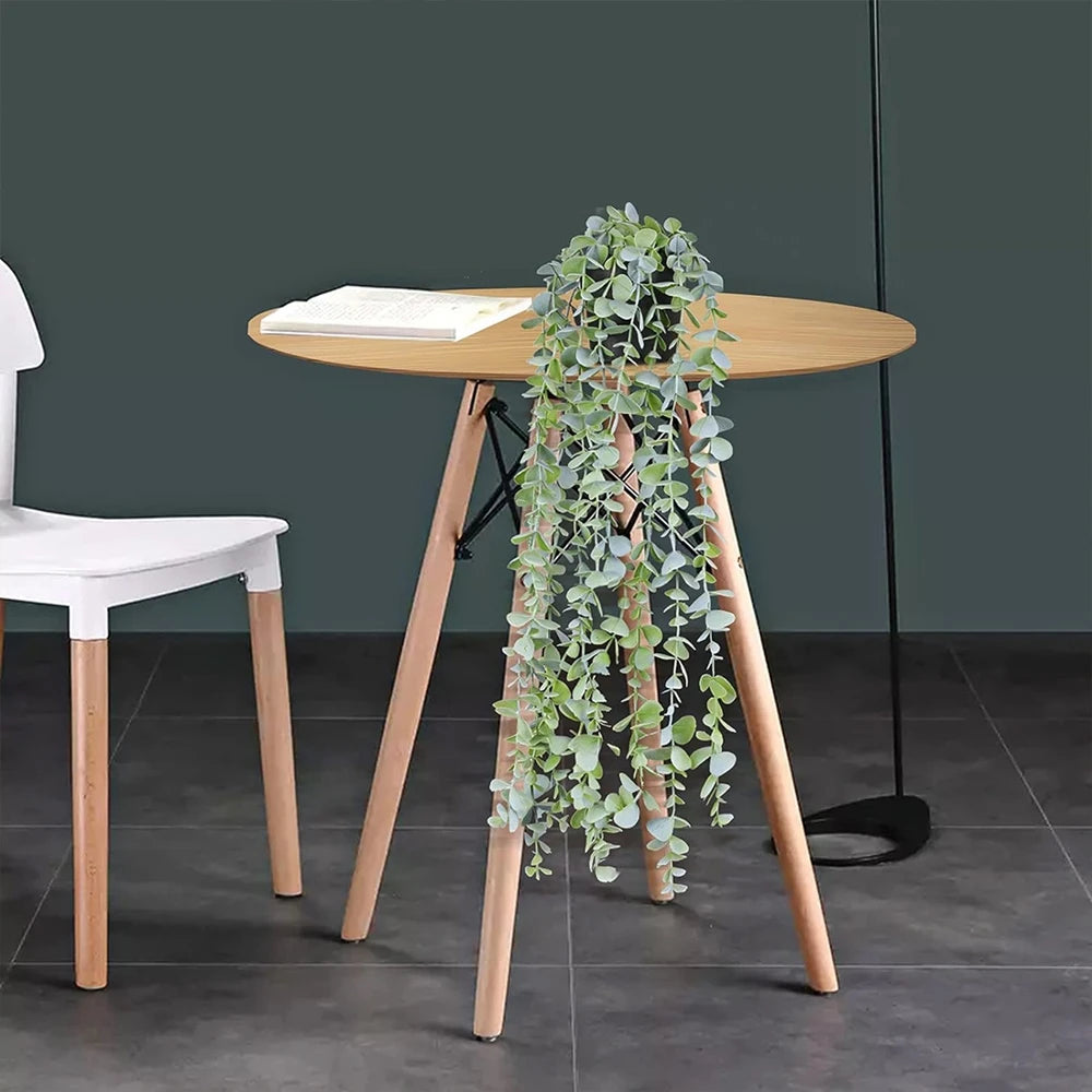 plante artificielle suspendue feuilles vertes vigne décorative extérieur bohème corde tressée suspension