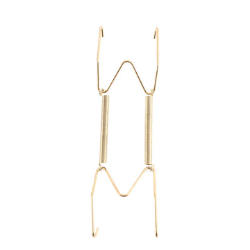 support assiettes doré moderne clips métalliques 10 12 14 16 pouces minimaliste mur