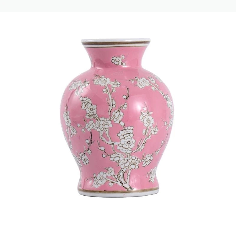 vase table fleurs blanches fond rose vase jaune classique opacité