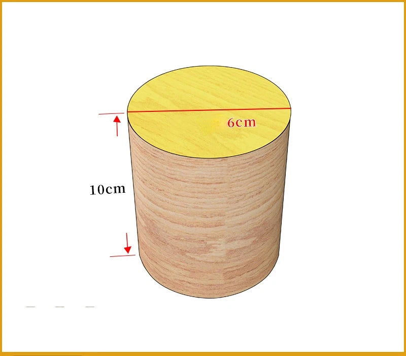 bouchons bouteille bois naturel simple rustique rayures circulaires diamètre hauteur