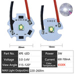 LED 3W XPE 3535 Blanc Froid Chaud Bleu Câbles Modernes Technologiques