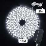 ruban led solaire blanc moderne 30m 20m 15m 10m modes télécommande clips certifié ip68