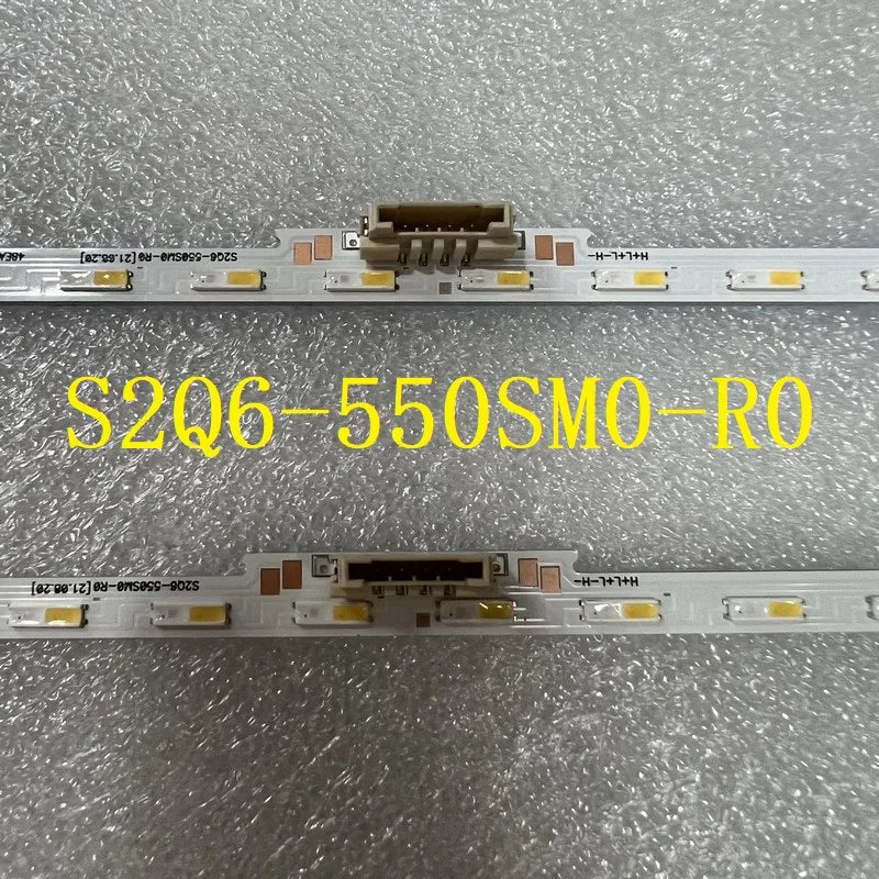 ruban led blanc 48 led bande lumineuse connecteur aluminium moderne sans cable