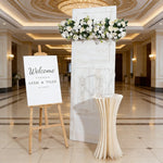 guirlande florale artificielle fleurs roses feuilles vertes décoration intérieure classique 100x28cm anniversaire mariage