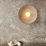 Détail de l'applique murale circulaire LED avec design épuré