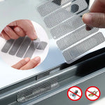 grille protection anti insectes adhésive transparente maille fine fenêtre moustiquaire réparation écran fixe fibre