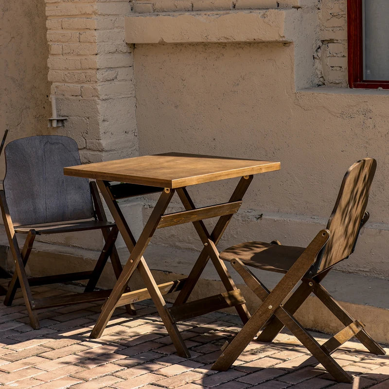 table pliante bois moderne minimaliste scandinave rétro nostalgie salon balconDecoration maison