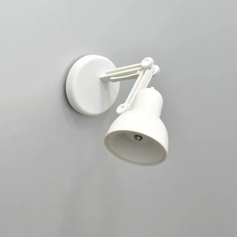 lampe table moderne adhésive couleurs vives orange rose vert jaune matériau lisse minimaliste