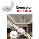 connecteurs led ruban 2pin 3pin 4pin 8mm 10mm adhésifs modernes blancs certifiés rohs cee