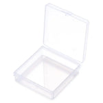 boîte rangement plastique transparente poignées bijoux petits objets divers accessoires