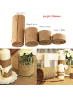 tapis juteux rustique toile jute mariage décoration événementnel nappe matériaux naturels textures grossières