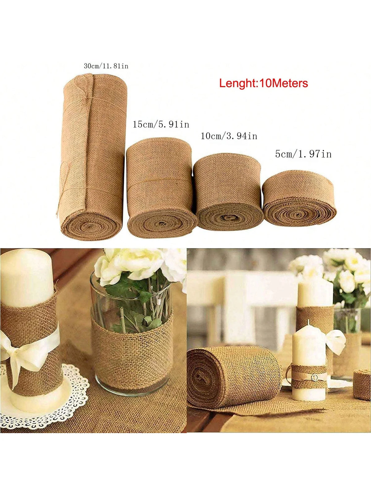 tapis juteux rustique toile jute mariage décoration événementnel nappe matériaux naturels textures grossières