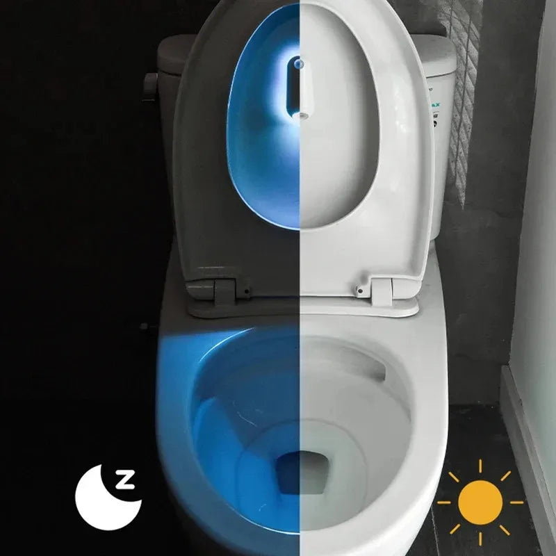 veilleuse lampe nuit led rechargeable capteur mouvement moderne blanc adhésif salle bain couloir