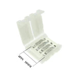 connecteurs led rgb ws2812 blanc clips pragmatique 2pin 3pin 4pin 5pin 6pin(rgbw)