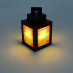 lanterne décorative murale led pixelisée minecraft 16 couleurs télécommande rechargeable