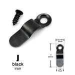 clips métalliques vis clips argent doré moderne fonctionnels fixations vis rond métal
