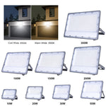 projecteur led moderne imperméable ip66 10w 20w 30w 50w 100w 150w 200w 300w blanc
