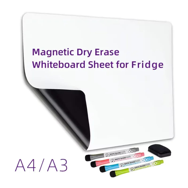 tableau blanc magnétique effaçable sec moderne aimants marqueurs adhésifs noir blanc utilitaire