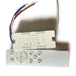 contrôleur led driver blanc moderne écran tactile câbles boutons perforé 05v ac85265v