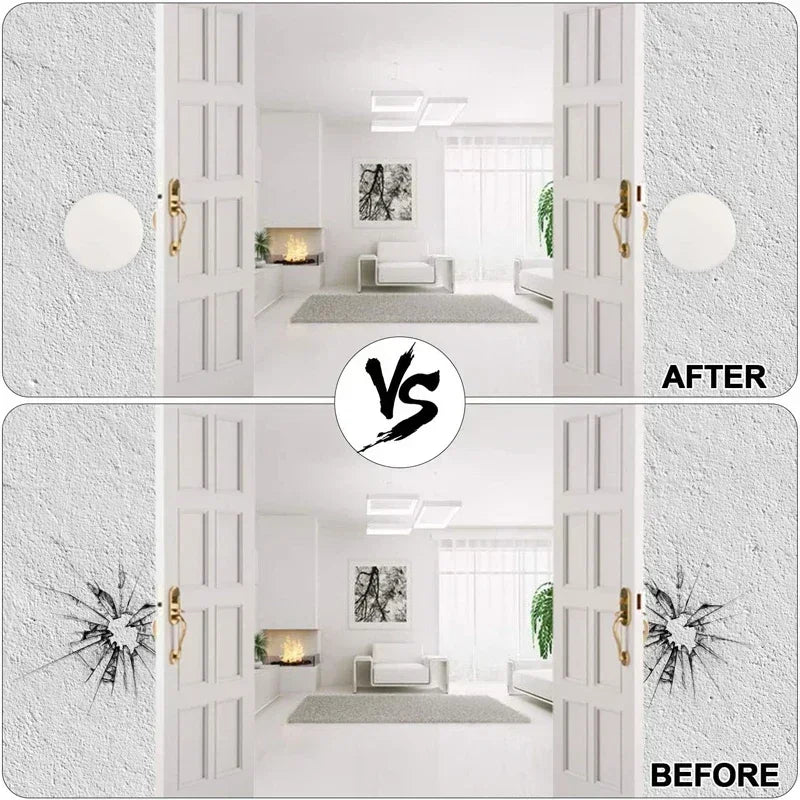 protecteurs porte adhésifs silicone blanc noir ronds carrés anticolision maison