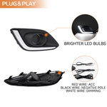 feux jour led antibrouillard blanc moderne suzuki swift 2014 2015 2016