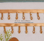 rubans décoratifs pendantes mariage bleu noir rose vert marron beige