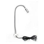 lampe flexible industrielle led noir argent interrupteur câble usb moderne travail réparation