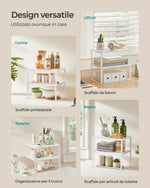 Utilisation en hauteur dans un placard cuisine