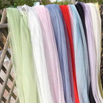 ruban mariage vert clair blanc gris moderne élégant tulle fin translucide haute qualité antidérapant