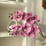 fleurs artificielles orchidées roses violets décoration intérieure noël mariage anniversaire événements