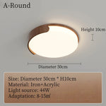 lampe moderne acier inoxydable blanc bois formes arrondies minimaliste(touchless switch)