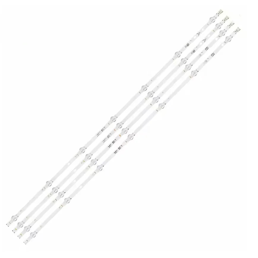 barres lumineuses led 817mm leds blanc argenté technique industrielleécran tv