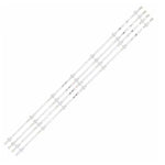 barres lumineuses led 817mm leds blanc argenté technique industrielleécran tv