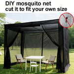 filet anti moustiques polyéthylène noir blanc vert transparent 2x3m 3x5m 3x15m camping extérieur voyage