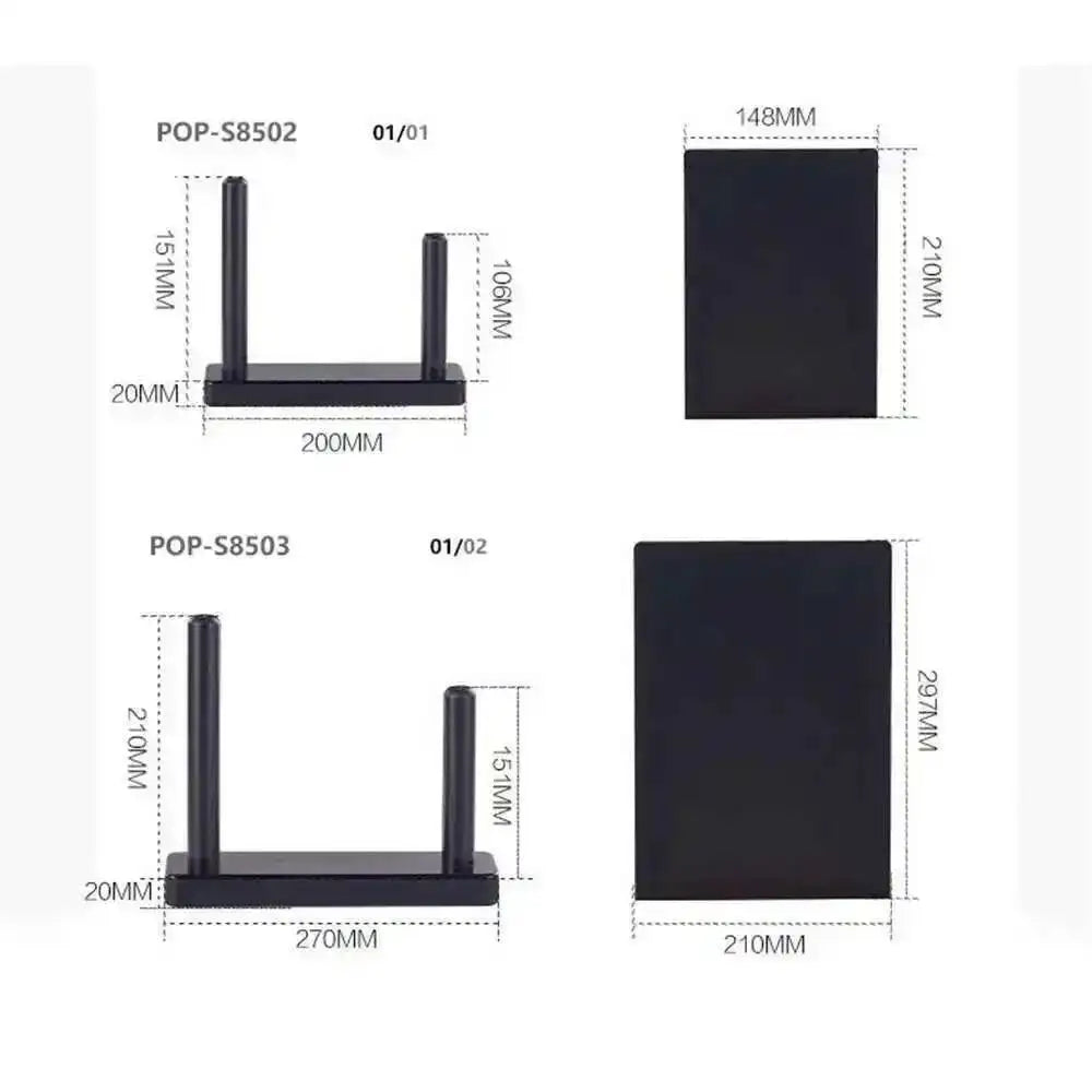 support menu bois naturel classique minimaliste noir texture bois