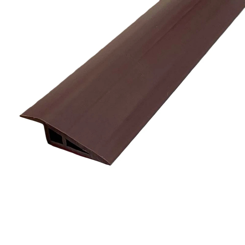 profil seuil pvc adhésif aspect bois moderne gris marron clair beige 1m longueur