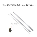 Spot lumineux conique moderne multi couleurs bleu gris jaune vert rose led éclairage rail