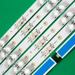 bande lumineuse led blanc moderne connecteurs électriques fixations numéros série imprimés