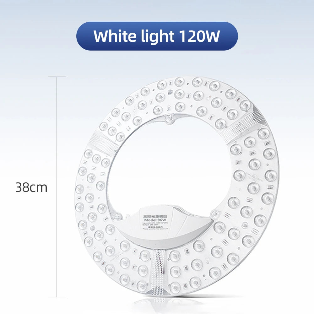 panneaux lumineux led module blanc moderne 120w 30w 48w dimmable 6500k