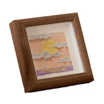 cadre photo bois rustique marron transparent paysage arbre noel floral abstrait poucesintérieur blanc système