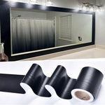 ruban adhésif autocollant effet bois moderne 5m large 10cm blanc noir marron pvc autoadhésif