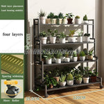 étagère roulettes blanc moderne niveaux support plantes intérieur extérieur assemblage métal